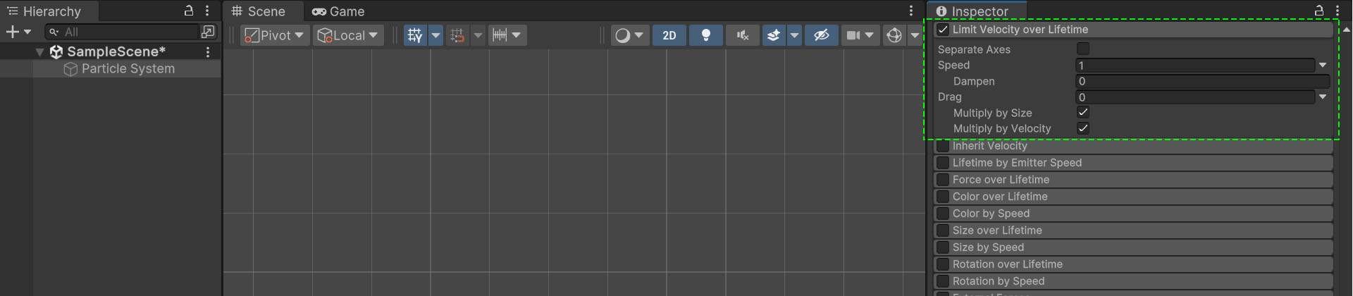 图片[1]-Limit Velocity Over Lifetime限制粒子生命周期速度详解-游戏特效案例库